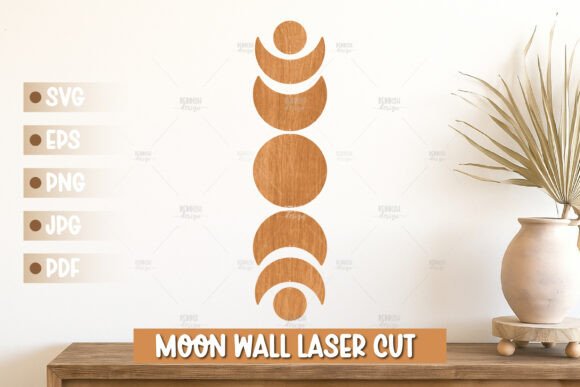 Download Moon Phases Wall Art SVG - Moon phases wall art Collection
