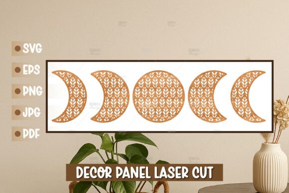 Download Moon Phases Wall Art SVG - Moon phases wall art Collection