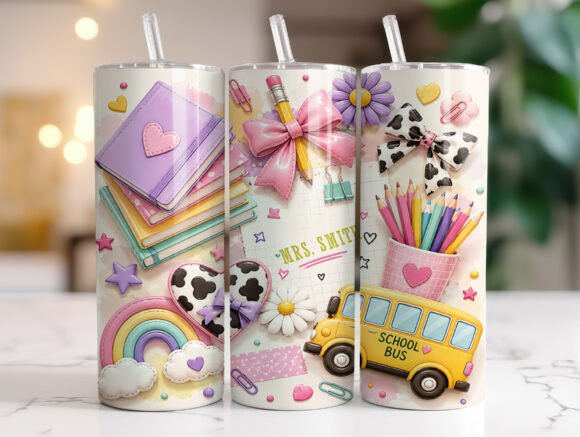 Download 20oz Teacher Tumbler Wrap Sublimation - Premium Resources