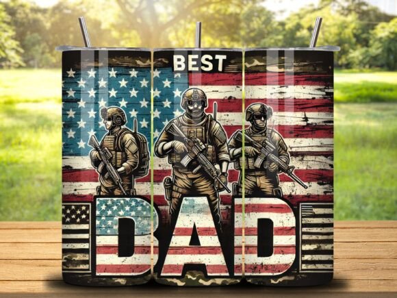 Download Best Dad Tumbler Wrap Sublimation Vol.4 - Tumbler wrap sublimation Collection