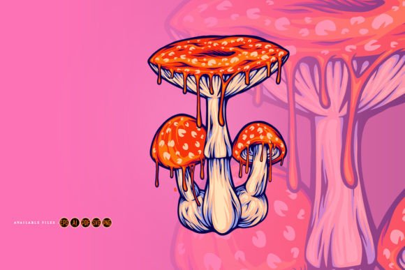 Download Magic Mushroom Vibrant Fly Agaric - Magic mushroom Collection