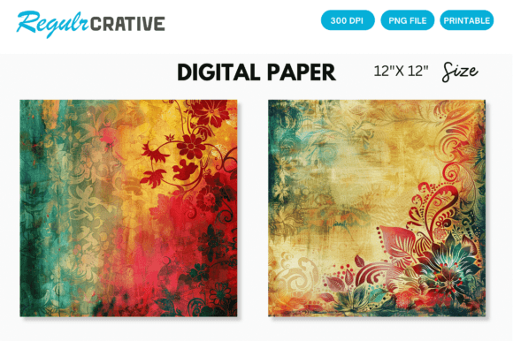 Download Bohemian Digital Paper - Bohemian digital paper Collection